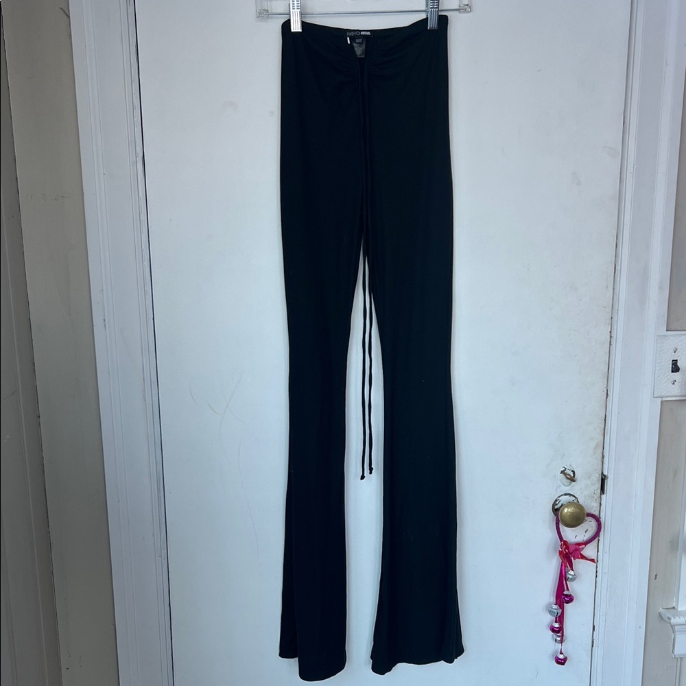 Fashion Nova Elegant Black Flare Pants